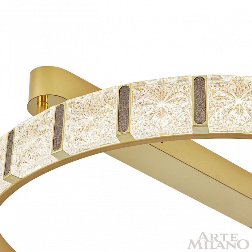 Накладной светильник Arte Milano AM-Venezia 310183/D600 GD