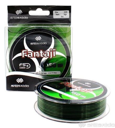 Леска "Shii Saido" Fantaji, L-100 м, d-0,405 мм, test-11,48 кг, угольно черный