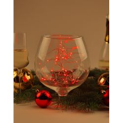 ENIN -5NR ЭРА Гирлянда LED Нить 5 м красный свет, АА