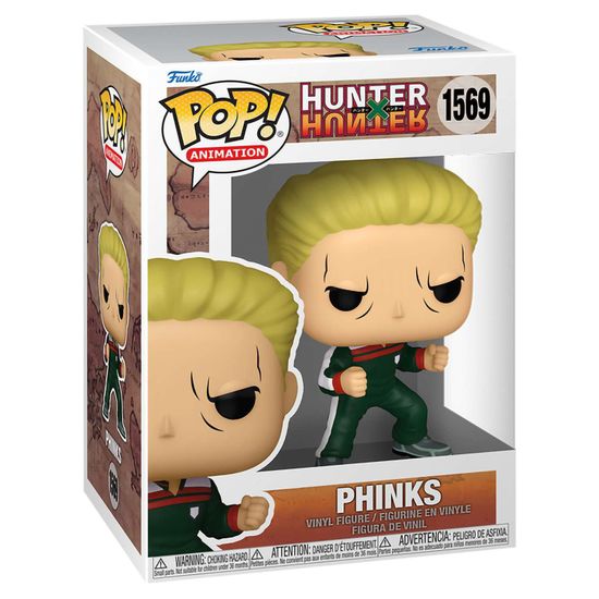 Фигурка Funko POP! Animation Hunter Х Hunter Phinks (1569) 75589 / Фигурка Фанко ПОП! по мотивам аниме "Охотник х Охотник", Финкс