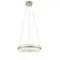 SL383.203.01 Светильник подвесной ST-Luce Золотистый/Золотистый, Прозрачный LED 1*34W 3000K CHERIO