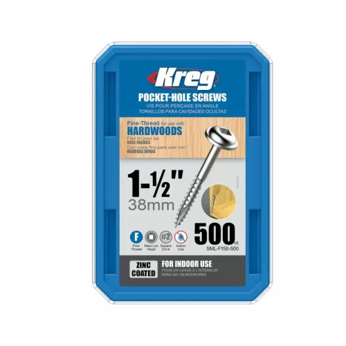 Шурупы с мелким шагом 1-1/2" - 500 шт SML-F150-500-INT