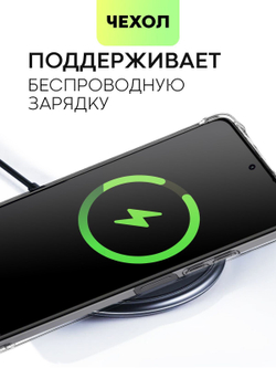 Чехол BROSCORP для Xiaomi Redmi Note 12 Pro+ (арт. XM-RN12P+-HARD-TPU-POCKET)