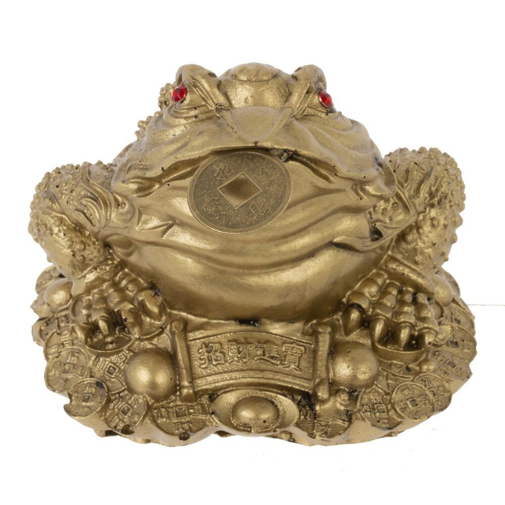 GAEM Фигурка декоративная "Лягушка денежная", L9 W8,5 H6,5 см