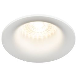 Встраиваемый светильник декоративный ЭРА KL93 WH MR16/GU5.3 белый, пластиковый