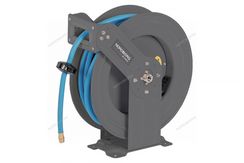 Шланг воздушный c двойным армированием на стальной катушке, гибридный ПВХ диам. 12,5х19мм, 20 м NORD