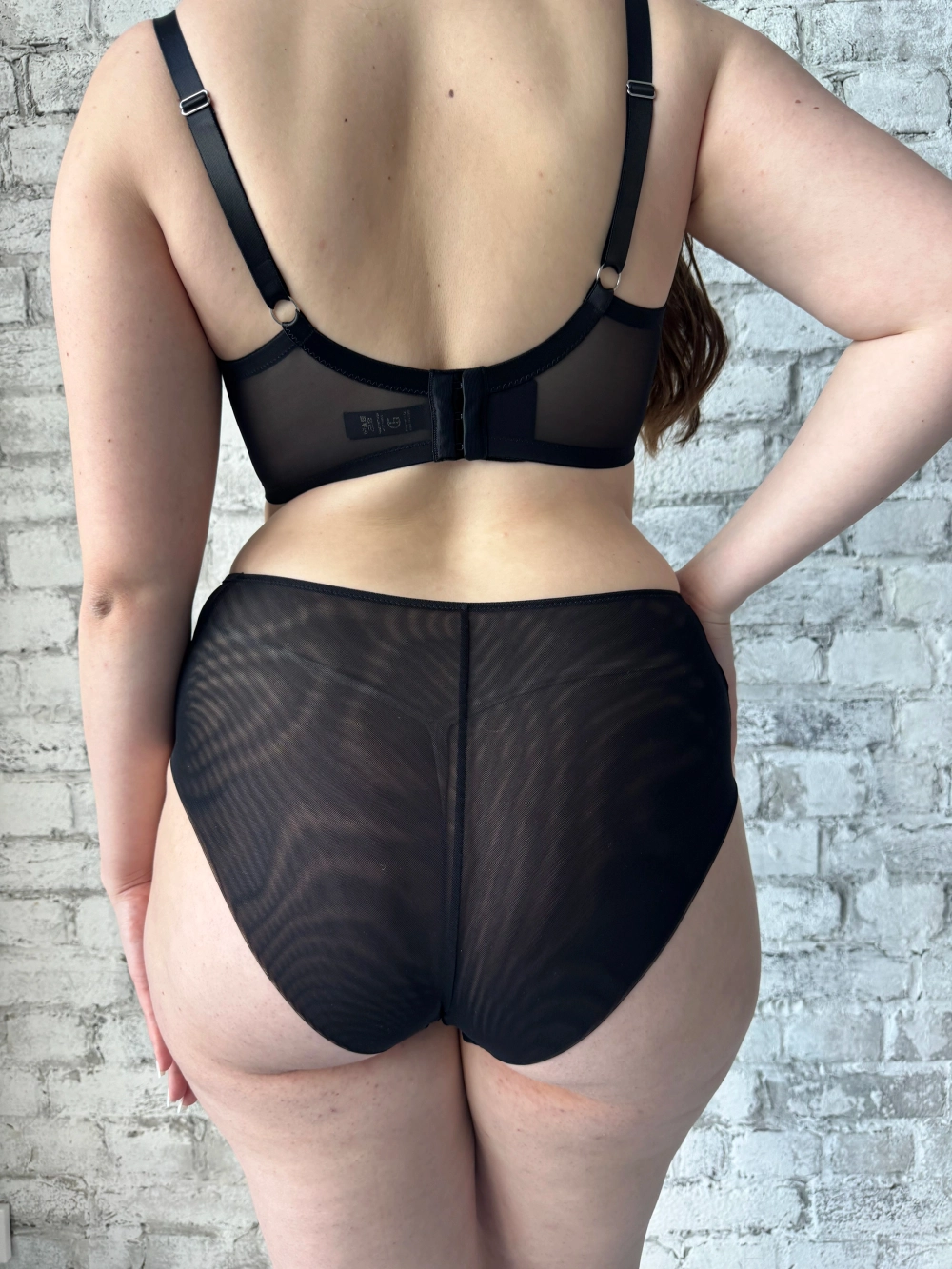 Трусы Egot слипы высокие (черный)