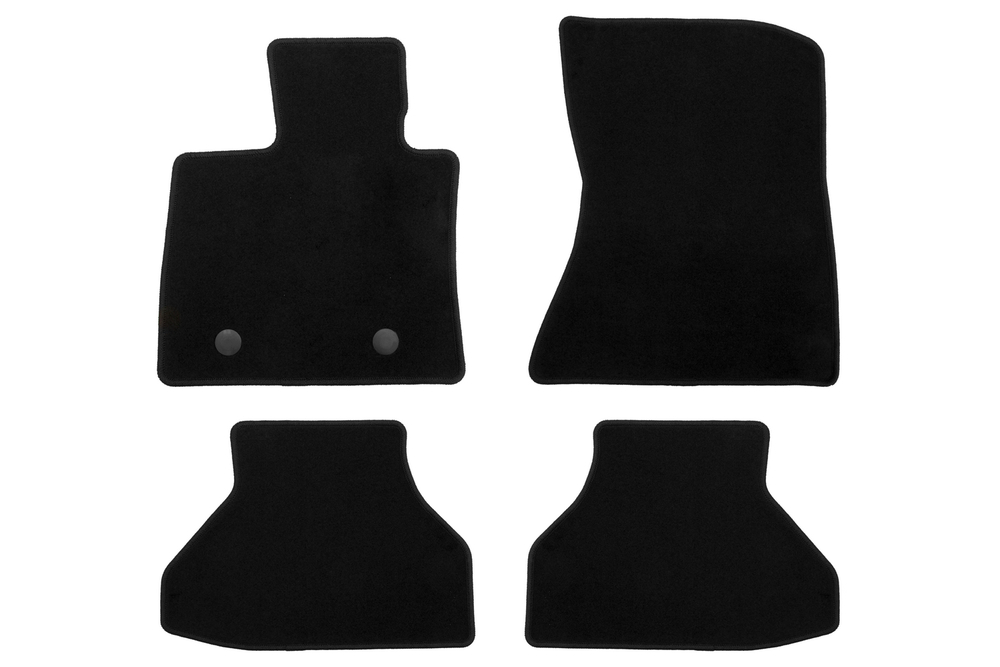 Коврики в салон для BMW X6 Е71 АКПП 2007-2012, 2012-2014, внедорожник , 4 шт. (текстиль) KLEVER01051801200K