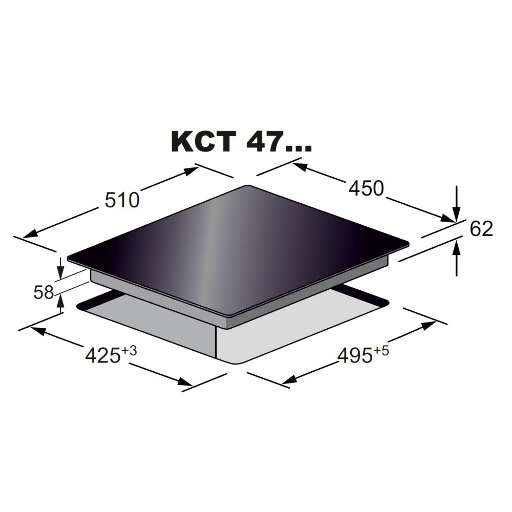 Индукционная варочная поверхность Kaiser KCT 4795 FI AD
