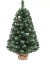 Искусственная елка Снежная королева заснеженная 90 см., мягкая хвоя ПВХ, ЕлкиТорг (33090)