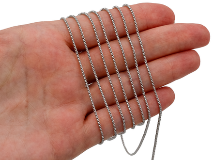 Цепь для украшений 1,4мм, сталь (цена за 1 метр)