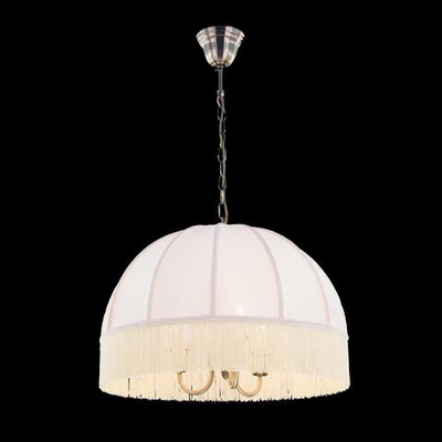 Citilux Базель CL407131 Люстра подвесная с бежевым абажуром