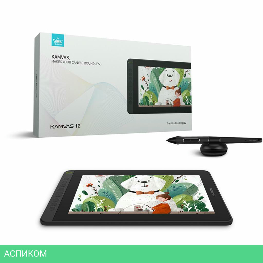 Графический планшет Huion Kamvas 12 Black