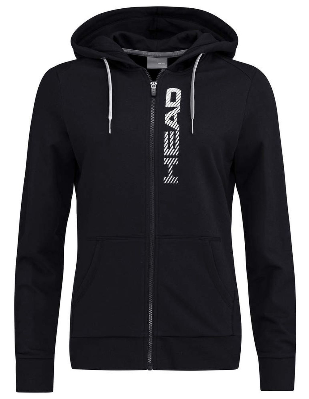 Женская Кофта теннисная Head Club Greta Hoodie FZ W - черный