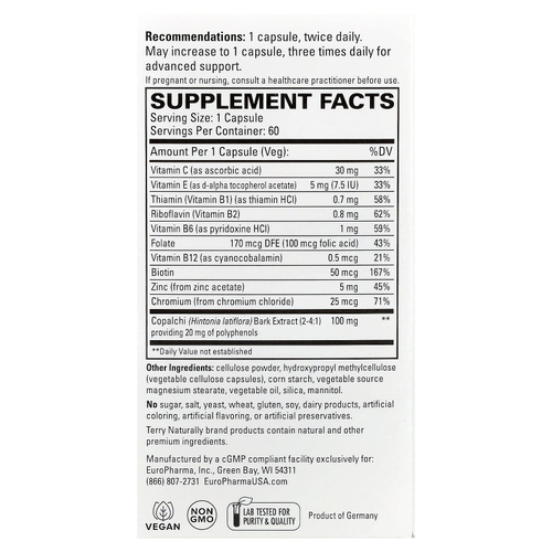 Terry Naturally, Sucontral® D, 60 капсул