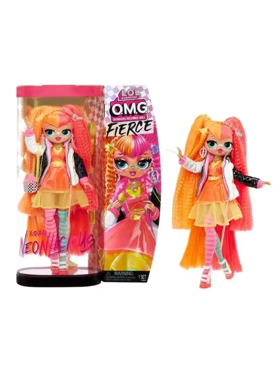 Кукла Лол Омг Lol Omg Fierce Neonlicious большая оригинал
