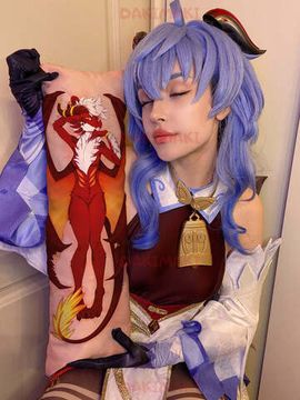 Мини дакимакура Фурри из Фурри арт. M0678, 60х20 см