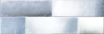 Настенная плитка Alma Ceramica TWU11NYK016 New York 60x20 голубая глянцевая под камень
