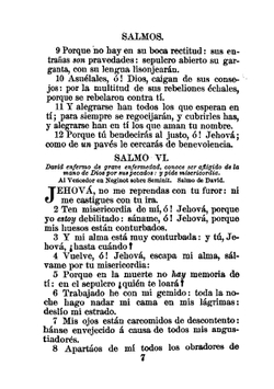 El libro de los salmos | Cipriano de Valera