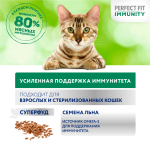 Говядина в желе, 75г усиленный иммунитет влажный корм для кошек Perfect Fit