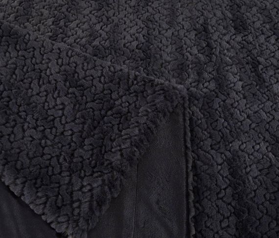 Теодор (антрацит) Покрывало 160х220