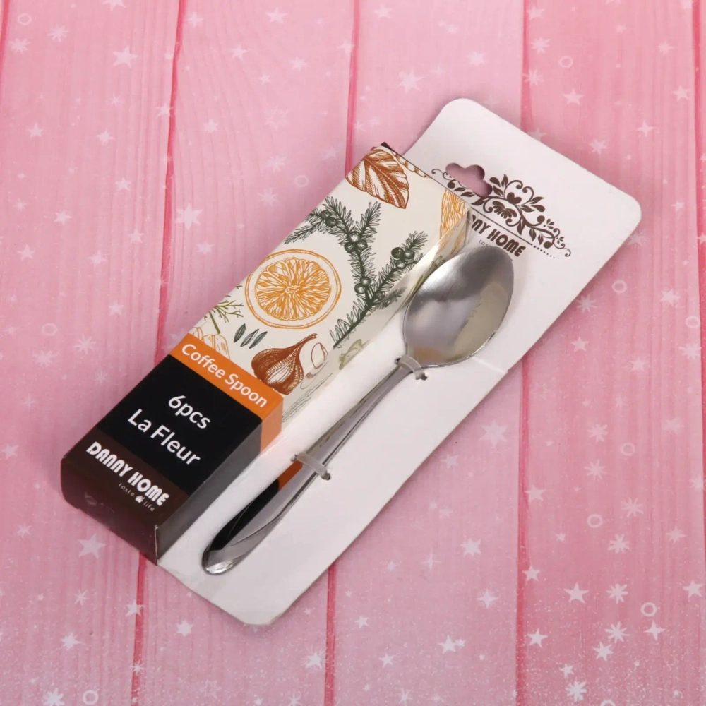 Набор кофейных ложек 6шт «Grace» в подарочной коробке