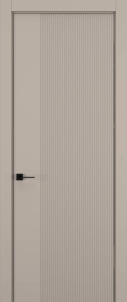 Дверь 4 VERTICAL Матовый Латте