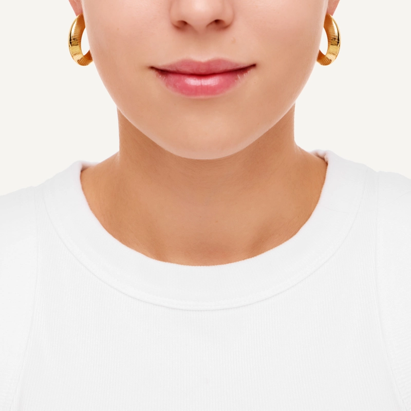 Серьги Полосатые