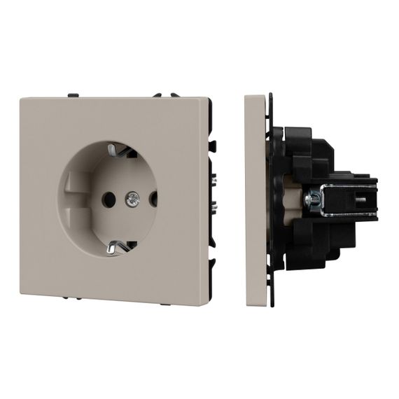Механизм электрической розетки SCT-NOBE-MEU1-SFPL-CA (230V, 16A) Arlight 059452
