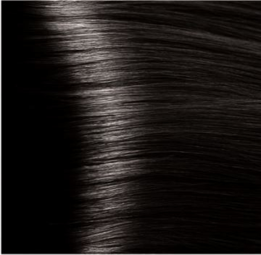 Kapous Professional Крем-краска для волос Hyaluronic Acid,  с гиалуроновой кислотой, тон №3.00, Темно-коричневый интенсивный, 100 мл