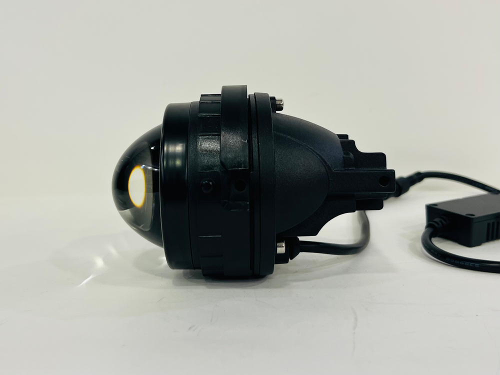 J58-2 Bi-led Белый / Птф линзы, 2 режима ближний / дальний ( Volkswagen)