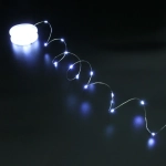 Гирлянда для дома НИТЬ «Роса» 40 м 400 ламп LED, 8 реж,IP-20, Белый