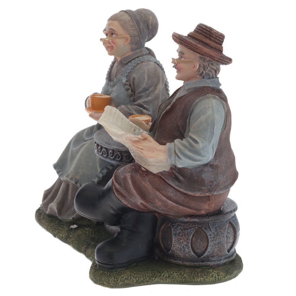 GAEM Фигурка декоративная "Бабушка с дедушкой", L20 W11 H17 см, 2в.