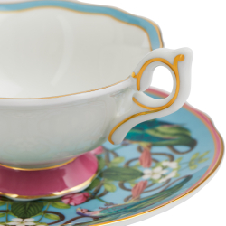 Wedgwood - Чашка и блюдце Wonderlust 140мл для чая Зверинец / артикул   1057267  / GTIN 701587442213