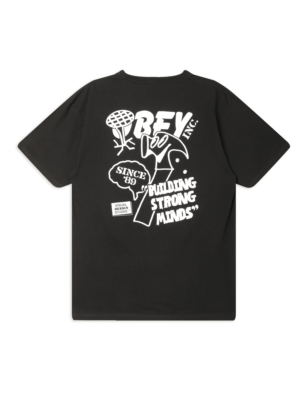 Мужская Футболка Obey Building Strong Minds