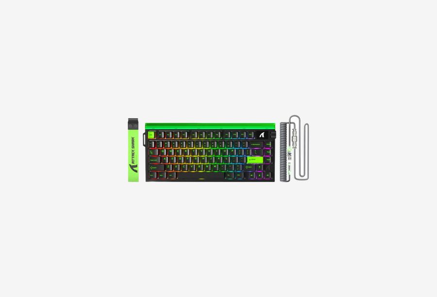 Attack Shark R85 HE Neon Green_0126528103140