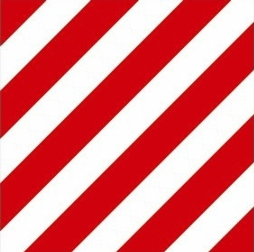 Наклейка на груз. машины  Крупногабаритный груз  (400х400) пластик (SKYWAY)