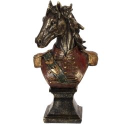 GAEM Фигурка декоративная "Бюст лошади", L13 W8 H24 см