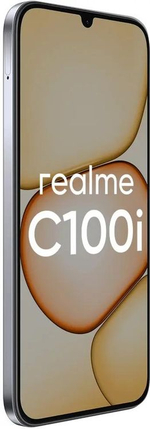 6.74" Смартфон REALME C100i 4/128Gb,  RMX5377,  NFC,  IPS,  120Гц,  7000мAч,  серебристый