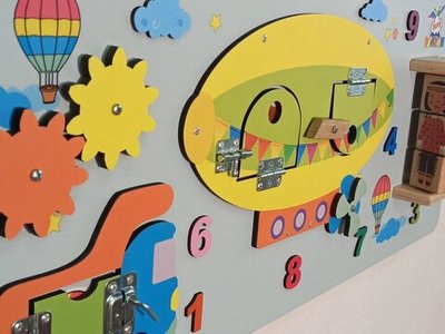 Развивающая панель "Путешествие"