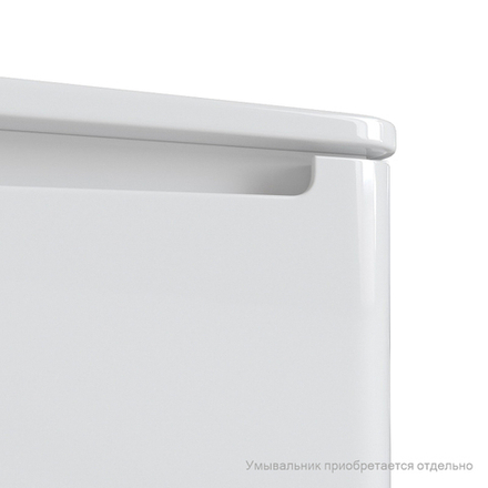 Тумба напольная IDDIS Edifice, белая, 80 см, EDI80WFi95