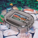 Контейнер металлический с ручкой 18*14,5*4,5см