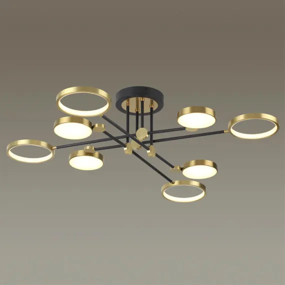 4320/75CL MIDCENT ODL22 345 металл/черный с бронзой Потолочный светильник IP20 LED 65W 2677Лм DENZEL