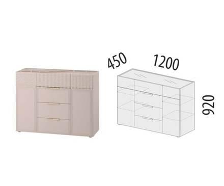 Флоренция-904 (DaVita) 904.23 Комод