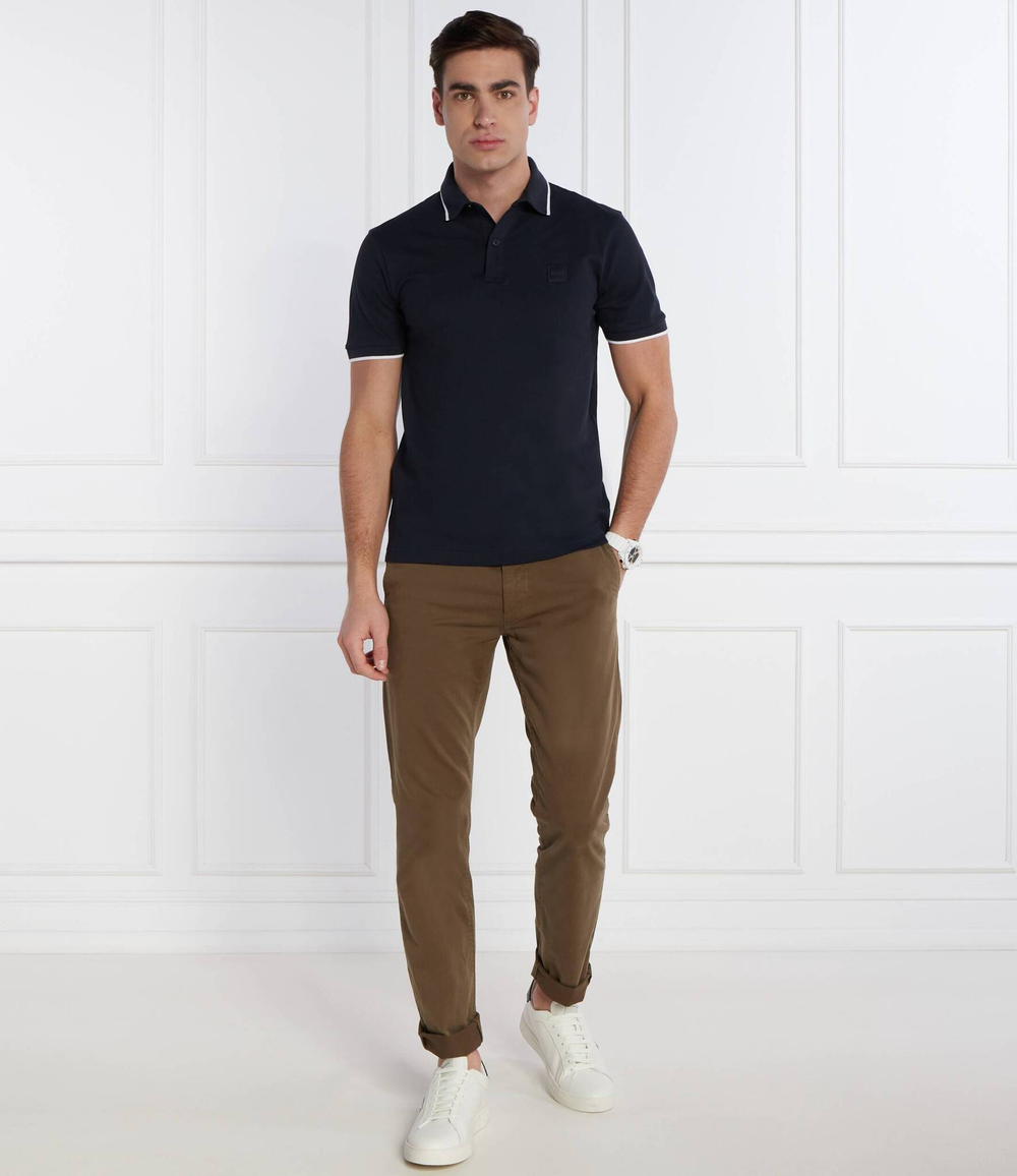 Поло Passertip BOSS ORANGE - темно-синий(50507699)