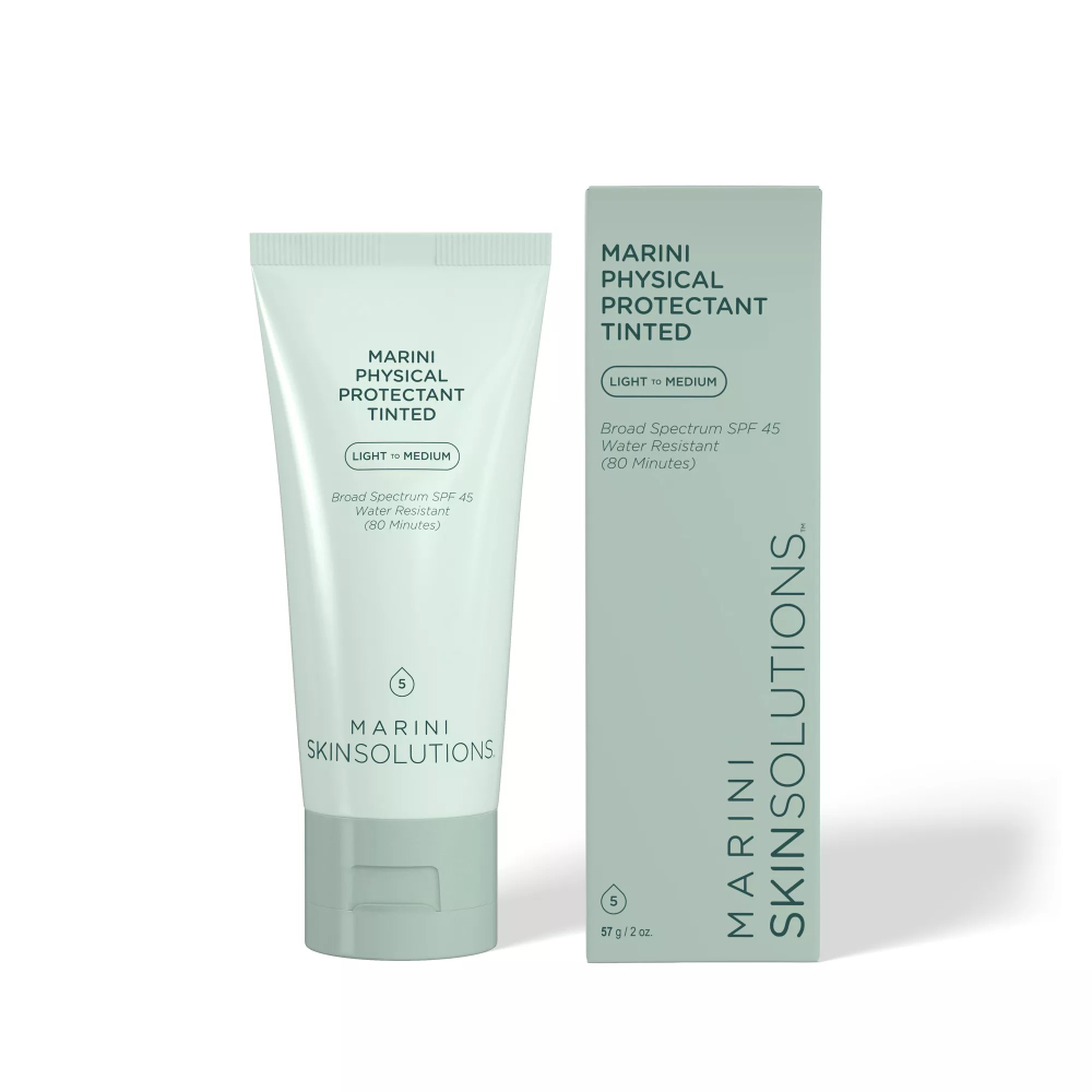 MARINI SKINSOLUTIONS Солнцезащитный крем с тональным эффектом MEDIUM c SPF45 | Marini Physical Protectant SPF 45 (tinted)