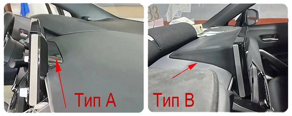 Магнитола для Toyota RAV4 5 (XA50) 2018-2024 (низкая комплектация, тип В) - Carmedia MKD-FT004G монитор 12.3" в стиле MERCEDES на Android 11, CarPlay, 4G SIM-слот