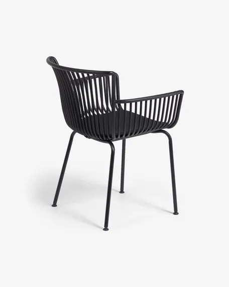 Уличный стул Surpika черный | La Forma | Испания | Купить в Hallberg.ru