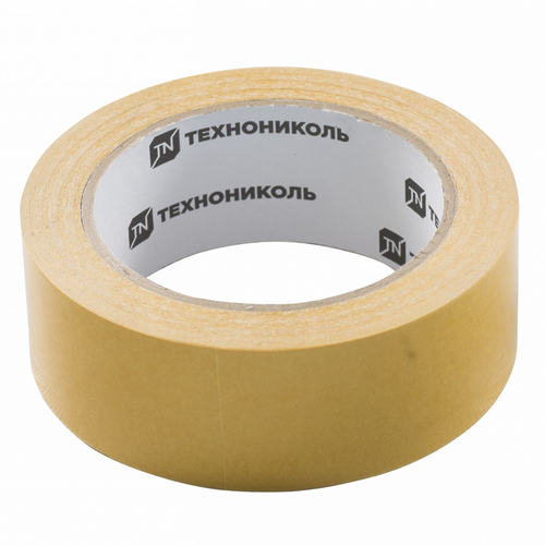 Скотч двусторонний полипропиленовый Технониколь 38 мм 25 м