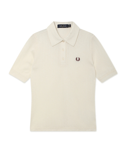 Женская Рубашка Sheer Rib Polo